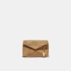 Envelop-crossbodytas met raffia-effect