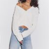 Gebreid vest met knoopsluiting