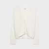 Gebreid vest met knoopsluiting