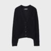 Gebreid vest met knoopsluiting