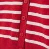 Gebreid vest met knopen en raglanmouwen