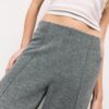 Gebreide broek met naaddetails Gebreide broek met naaddetails