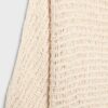 Gebreide cape-trui met lint