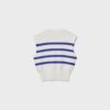 Gebreide top met ronde hals