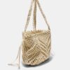 Gehaakte shopper met metallic draad Gehaakte shopper met metallic draad