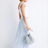 Gehaakte shopper met metallic draad Gehaakte shopper met metallic draad