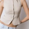Geknoopt vest Geknoopt vest