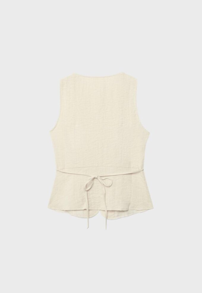 Geknoopt vest Geknoopt vest