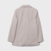 Gestreepte open blazer Gestreepte open blazer