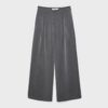 Getailleerde broek met Wide Leg pijpen en coupenaden Getailleerde broek met Wide Leg pijpen en coupenaden