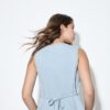Getailleerde denimtop
