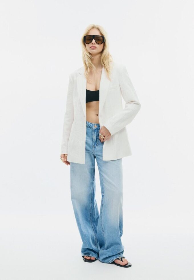Getailleerde rustieke blazer