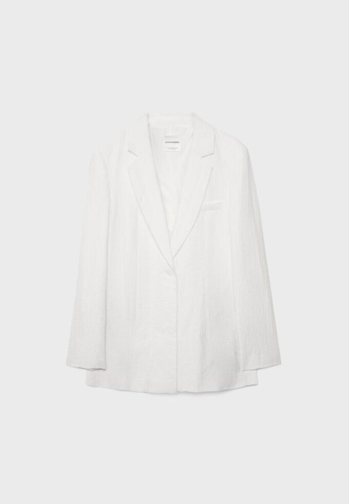 Getailleerde rustieke blazer