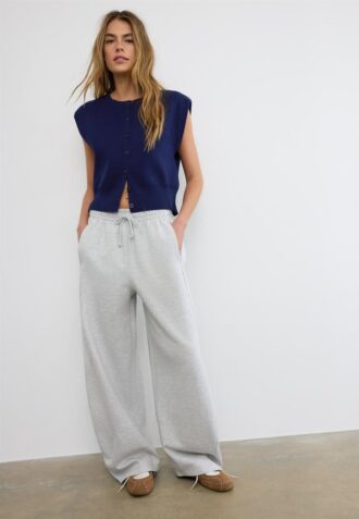 Gilet met schoudervullingen
