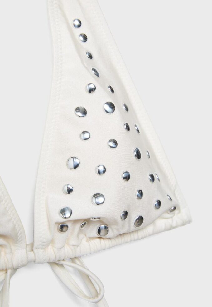 Grote bikinetop met studs