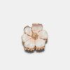 Haarspeld met metallic bloem