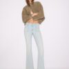 Jeans met lage taille en naadzakken Jeans met lage taille en naadzakken
