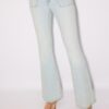 Jeans met lage taille en naadzakken Jeans met lage taille en naadzakken