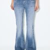 Jeans met lage taille en naadzakken Jeans met lage taille en naadzakken