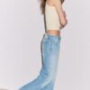 Jeans met lage taille en rechte pijpen Jeans met lage taille en rechte pijpen