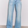 Jeans met lage taille en rechte pijpen Jeans met lage taille en rechte pijpen