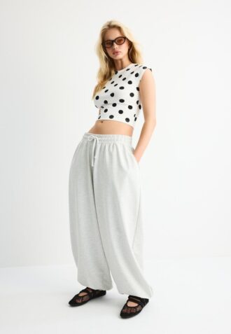 Joggingbroek met ballonvolume