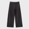 Joggingbroek met rechte pijpen en gewassen effect Joggingbroek met rechte pijpen en gewassen effect