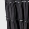 Jurk met ruches en studs