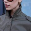 Katoenen parka met zakken