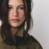 Katoenen parka met zakken
