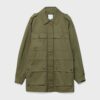 Katoenen parka met zakken