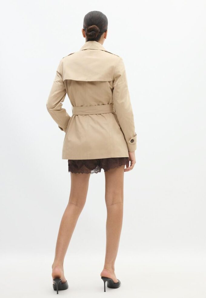 Korte basic trenchcoat Korte basic trenchcoat