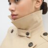 Korte basic trenchcoat Korte basic trenchcoat