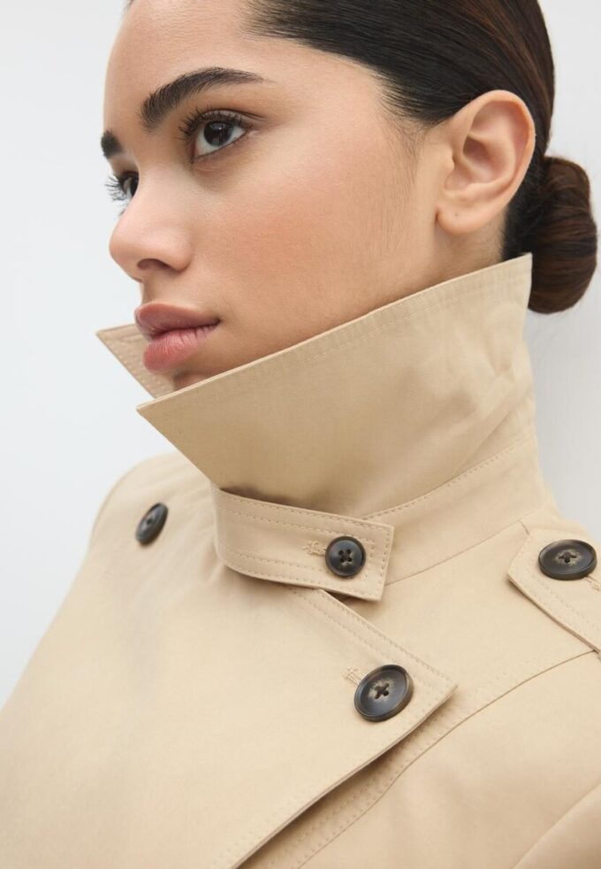 Korte basic trenchcoat Korte basic trenchcoat