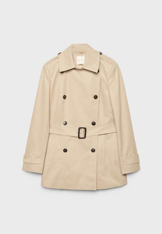 Korte basic trenchcoat Korte basic trenchcoat