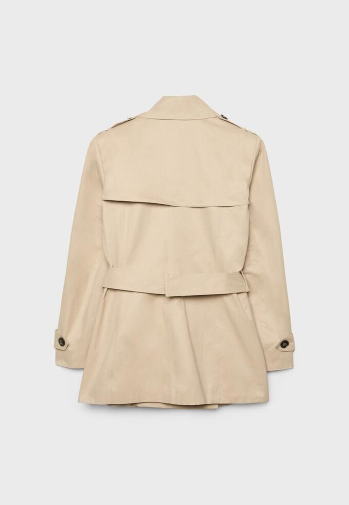 Korte basic trenchcoat Korte basic trenchcoat