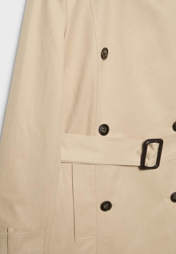 Korte basic trenchcoat Korte basic trenchcoat