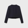 Korte blazer met ronde hals Korte blazer met ronde hals