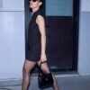 Korte jurk in qipao-stijl Korte jurk in qipao-stijl