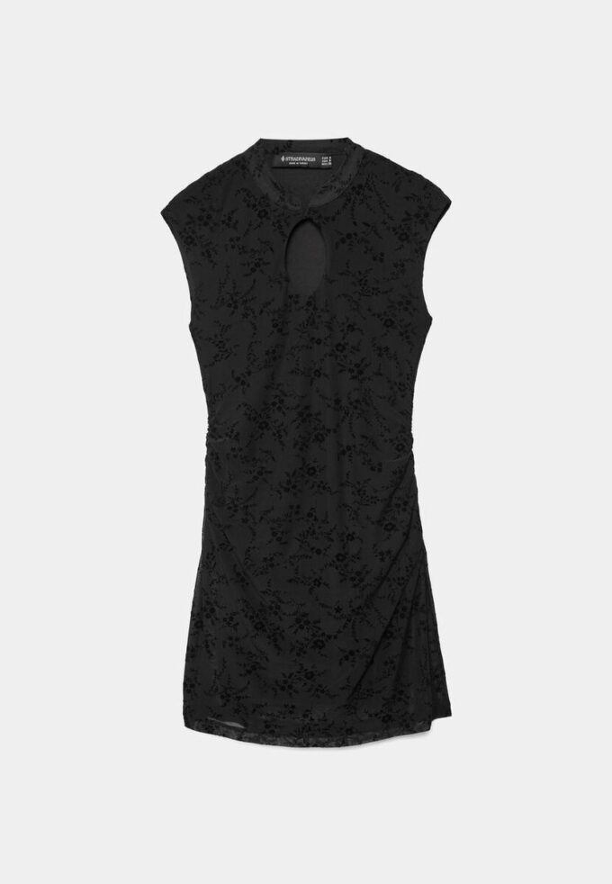Korte jurk in qipao-stijl Korte jurk in qipao-stijl