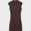 Korte jurk in qipao-stijl