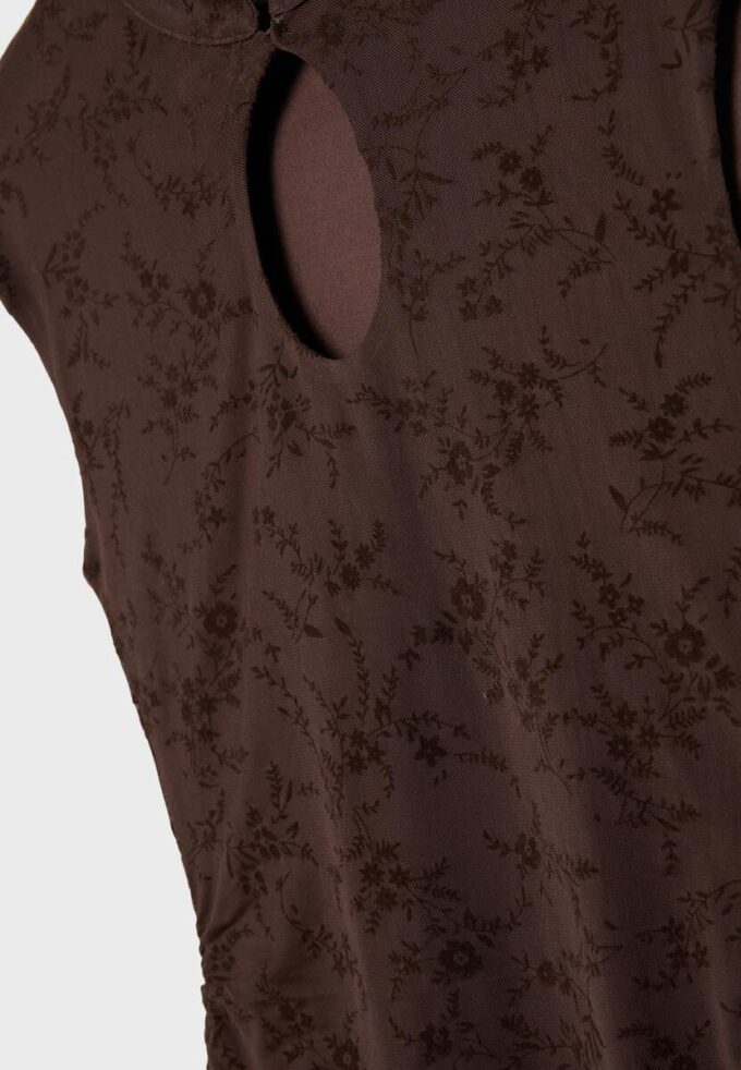 Korte jurk in qipao-stijl