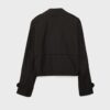 Korte trenchcoat met dubbele knoopsluiting Korte trenchcoat met dubbele knoopsluiting