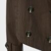Korte trenchcoat met dubbele knoopsluiting Korte trenchcoat met dubbele knoopsluiting