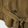 Korte trenchcoat met hoge kraag Korte trenchcoat met hoge kraag