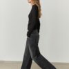 Lage jeans met Wide Leg pijpen Lage jeans met Wide Leg pijpen