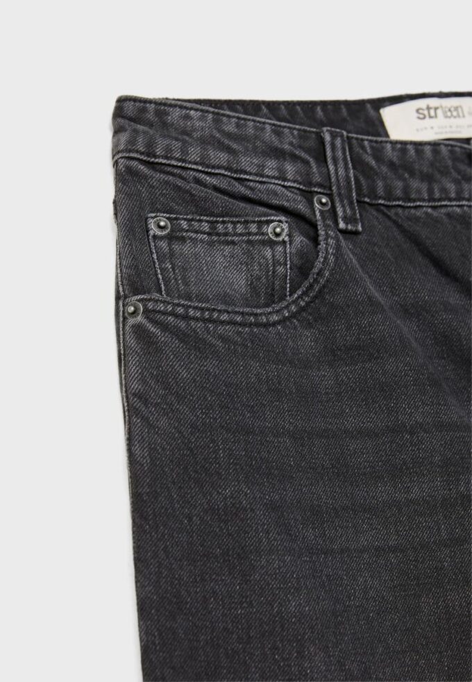 Lage jeans met Wide Leg pijpen Lage jeans met Wide Leg pijpen