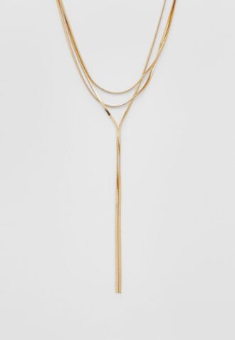 Lange ketting met meerdere kettingen