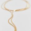 Lange ketting met meerdere kettingen