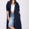 Lange, soepel vallende trenchcoat Lange, soepel vallende trenchcoat